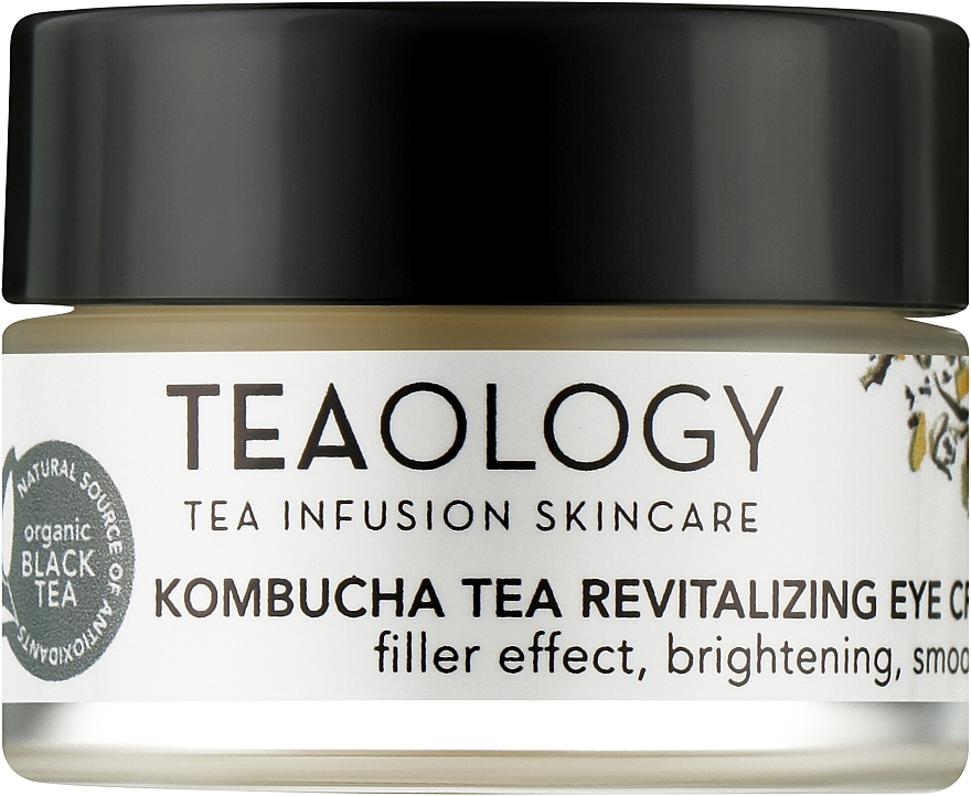 Відновлювальний крем для шкіри навколо очей - Teaology Kombucha Tea Revitalizing Eye Cream — фото N1