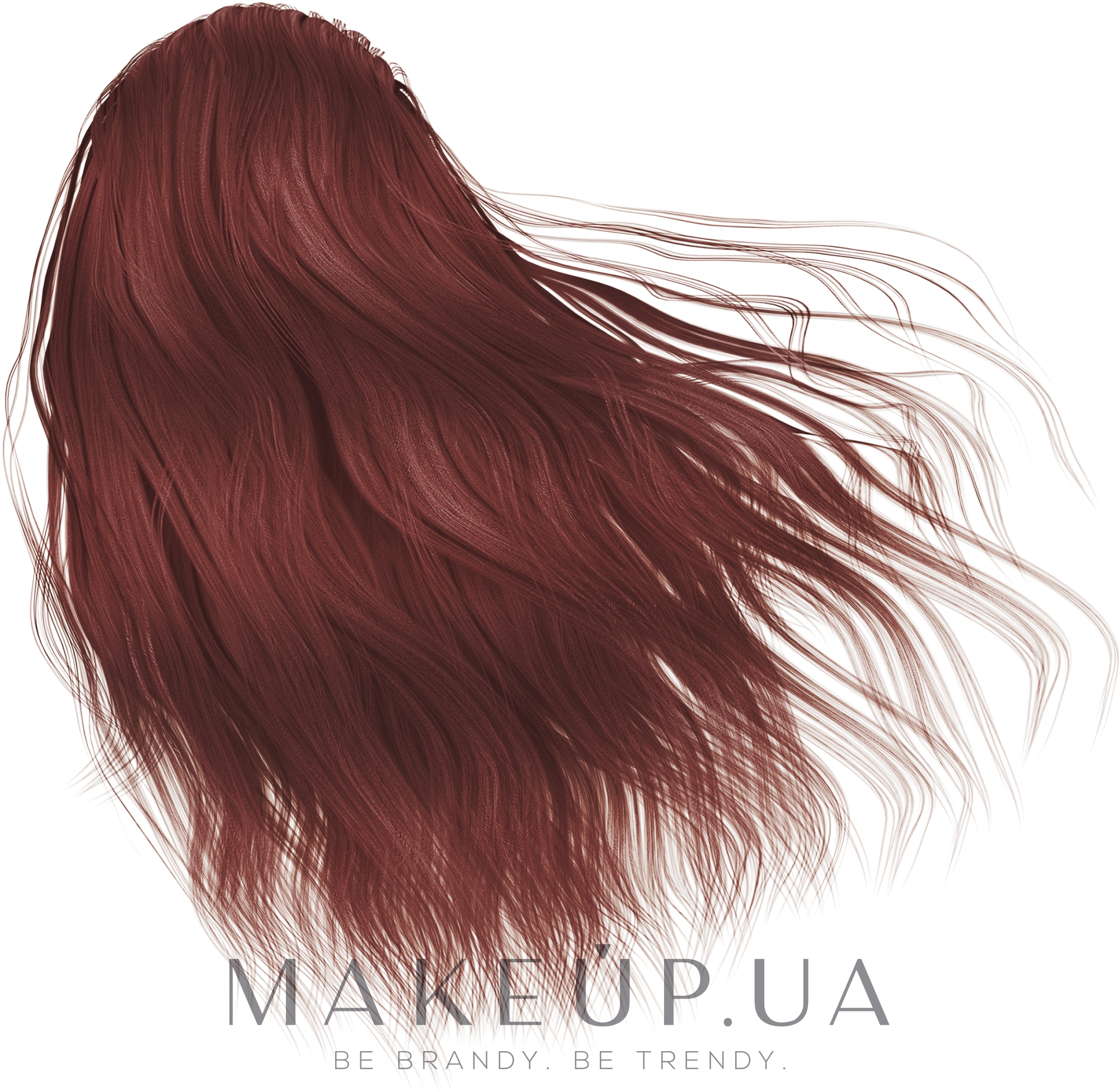Безаміачна крем-фарба для волосся - Erreelle Italia Prestige Event Color Free — фото 5.6 - Красный светло-коричневый