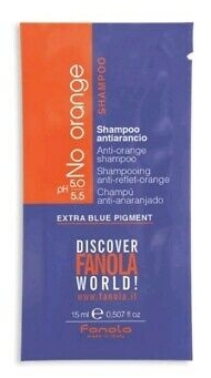 Антиоранжевый шампунь - Fanola No-Orange Shampoo (пробник) — фото N1