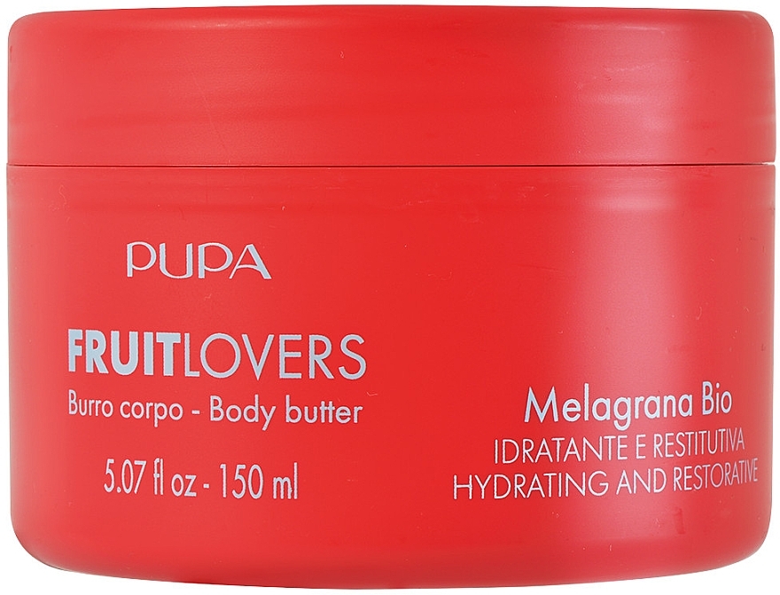 Масло для тіла "Гранат" - Pupa Fruit Lovers Pomegranate Bio Body Butter — фото N1