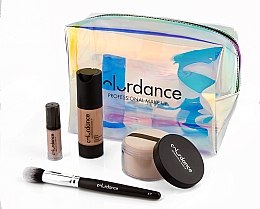 Духи, Парфюмерия, косметика Набор Basic easy - Colordance (base/30ml + face/powder/30g + face/highlighter/5ml + brush + bag)