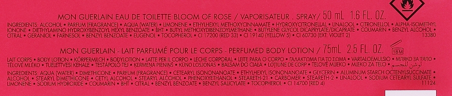 Guerlain Mon Guerlain Bloom of Rose - Набір (edt/50ml + b/lot/75ml + acs/1pcs) — фото N3