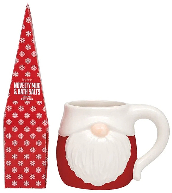 Набір - Technic Cosmetics Christmas Novelty Mug & Bath Salt (salt/120g + mug/1pc) — фото N2