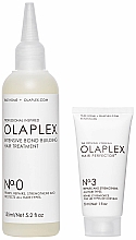 Духи, Парфюмерия, косметика Набор - Olaplex No 0 Bond Builder Launch Kit (builder/155/ml + perfector/30/ml)