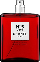 Парфумерія, косметика Chanel N 5 L'Eau Red Edition - Туалетна вода (тестер без кришечки)