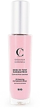 Духи, Парфюмерия, косметика База под макияж сияющая - Couleur Caramel Enchancing Complexion Base