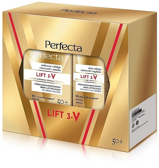 Набір - Perfecta Lift 3-V (cr/50ml + eye/cr/15ml) — фото N1