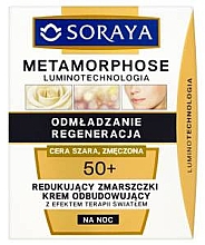 Духи, Парфюмерия, косметика Ночной крем для лица - Soraya Metamorphose Night Cream 50+