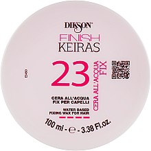 Духи, Парфюмерия, косметика Водный фиксирующий воск для волос - Dikson Finish Keiras 23 Water Based Fixing Wax For Hair