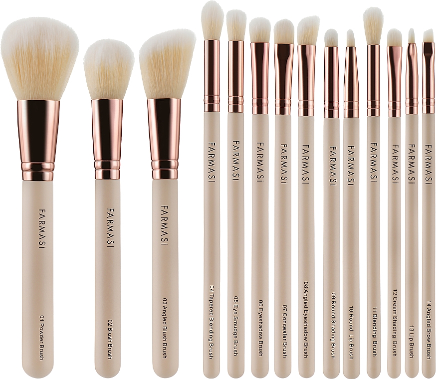 Лимитированный набор кисточек для макияжа - MAKEUP Brushes Set — фото N1