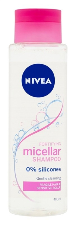 Міцелярний шампунь для слабкого волосся - NIVEA Fortifying Micellar Shampoo for Fragile Hair — фото N1