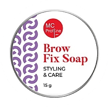 Мыло для бровей - Miss Claire MC Profline Brow Fix Soap — фото N2