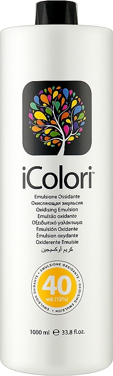 Окислювач для крем-фарби 40VOL - iColori Hair Care Oxidizer — фото N1
