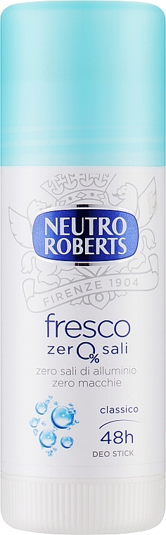Дезодорант-антиперспирант, стик - Neutro Roberts Deo Stick Fresco — фото N1
