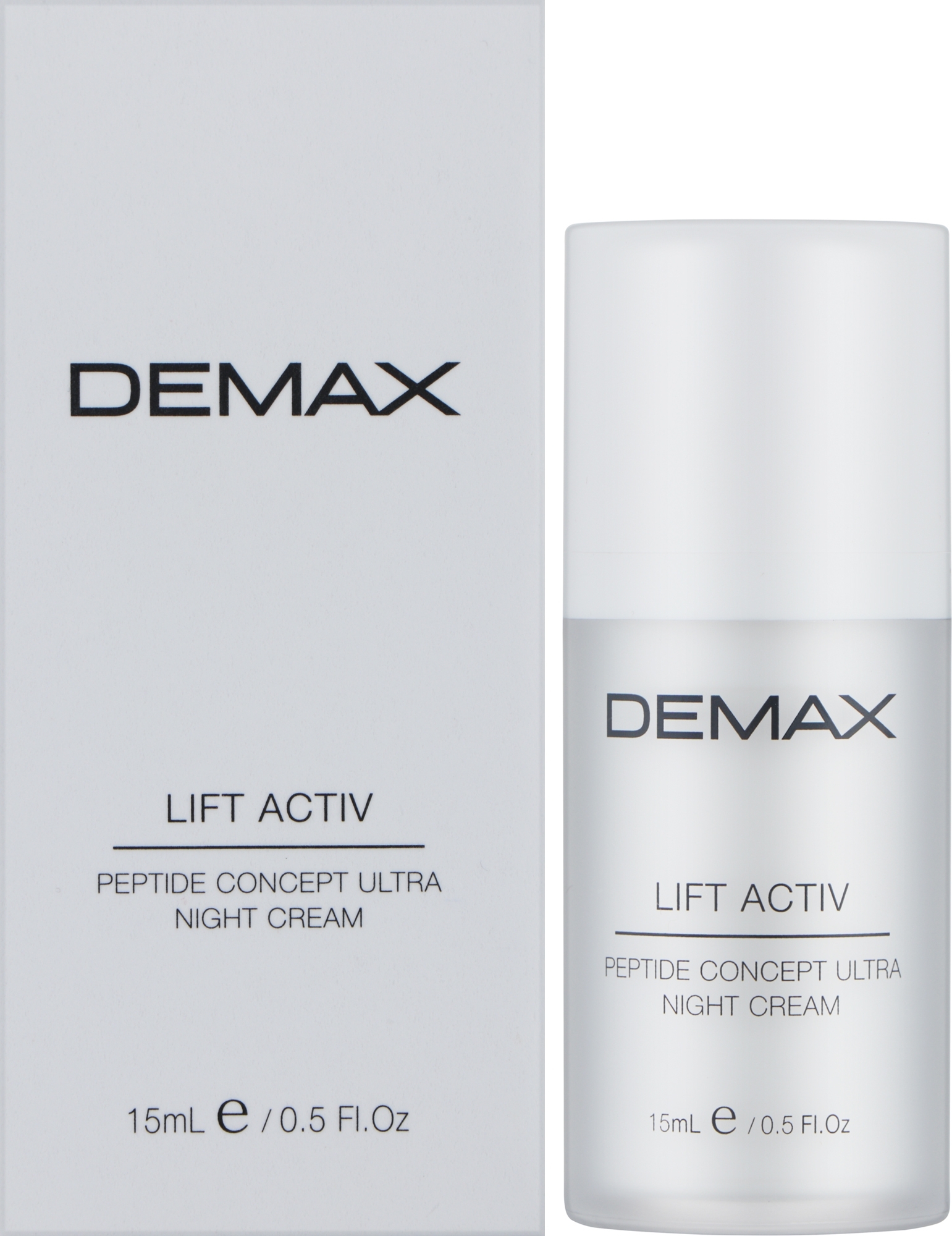 Питательный лифтинг-крем - Demax Night Lifting Cream Peptide Concept — фото 15ml