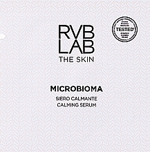 Успокаивающая сыворотка для лица - RVB LAB Microbioma Calming Serum (пробник) — фото N1