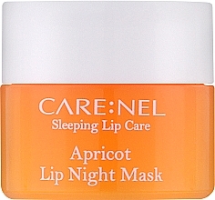 Парфумерія, косметика Нічна маска для губ з абрикосом - Carenel Apricot Lip Night Mask (міні)
