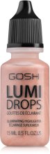 Хайлайтер для обличчя - Gosh Lumi Drops Highlighter — фото N1