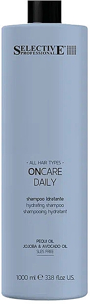 Увлажняющий шампунь для ежедневного использования - Selective Professional OnCare Daily Hydrating Shampoo — фото N1