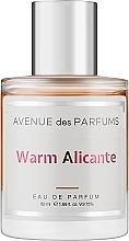 Парфумерія, косметика Avenue Des Parfums Warm Alicante - Парфумована вода