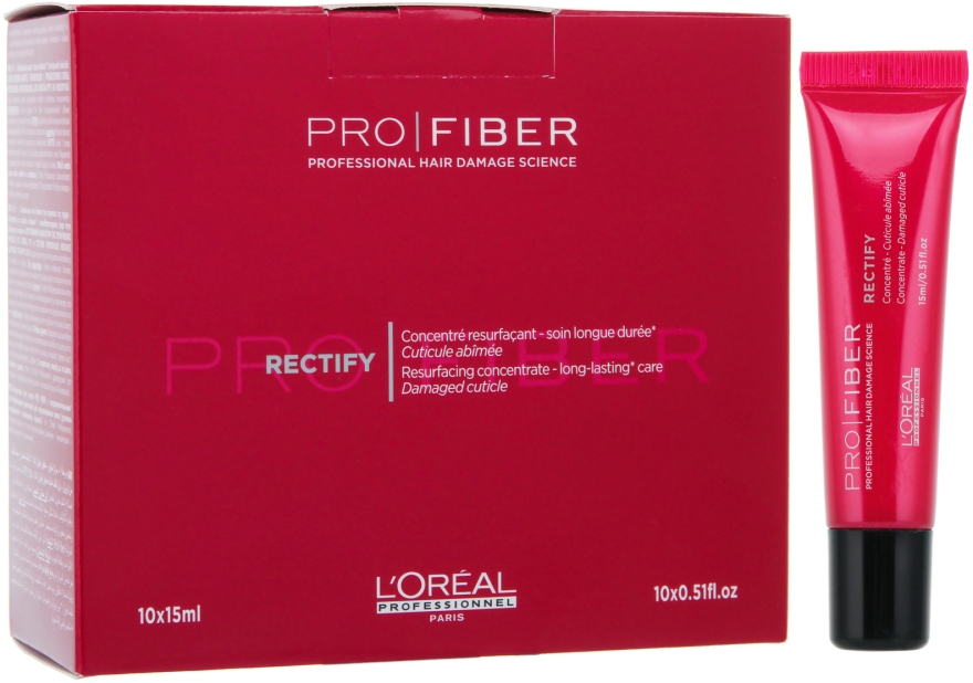 Восстанавливающий концентрат для волос - L'Oreal Professionnel Pro Fiber Rectify