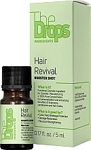 Комплекс для відновлення пошкодженого волосся - Pharma Group Laboratories The Drops Hair Revival Booster Shot — фото N1