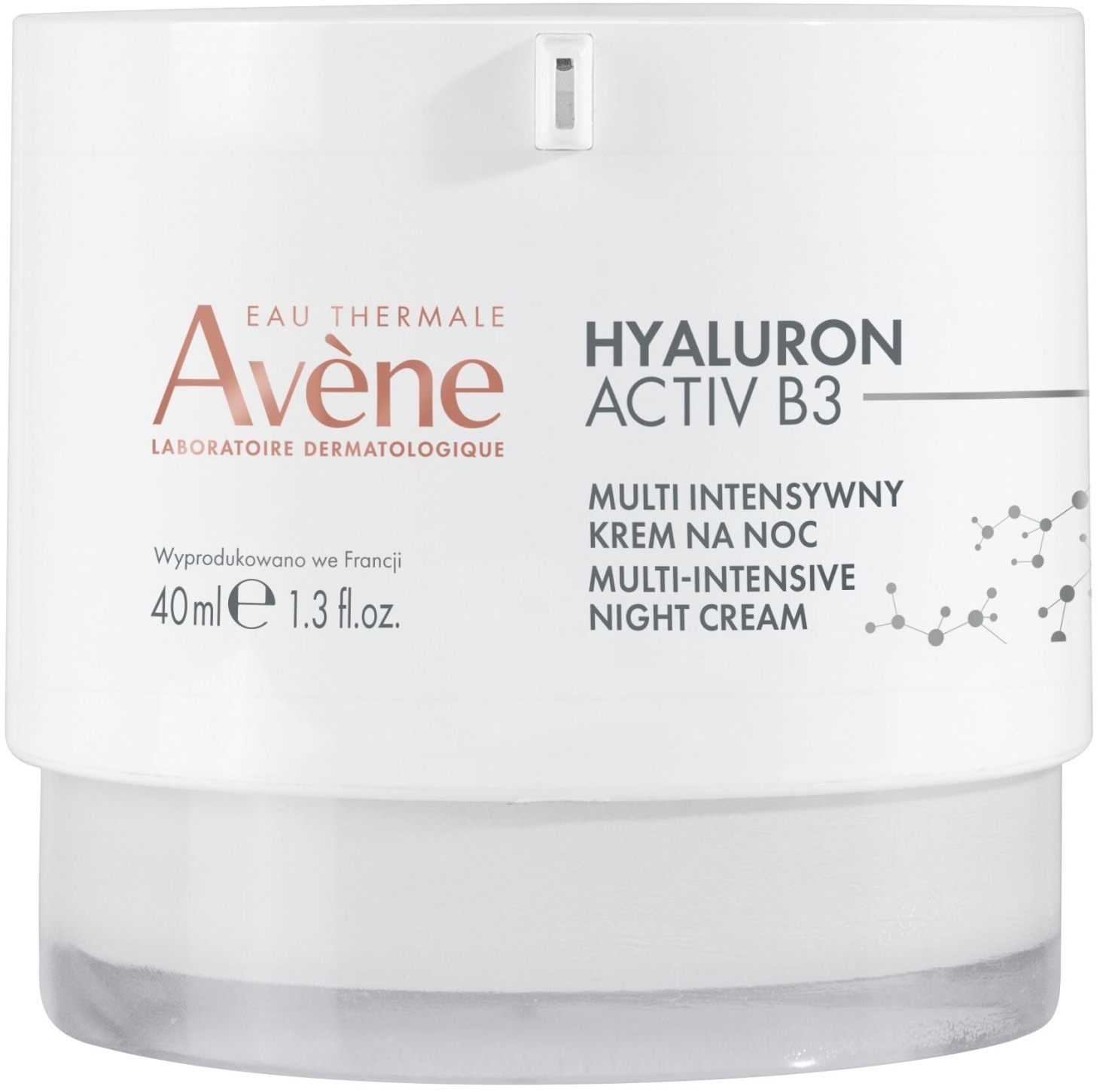 Мультиинтенсивный ночной крем для лица - Avene Hyaluron Activ B3 Multi-Intensive Night Cream — фото 40ml