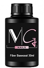 Файбер-база зі скловолокном для нігтів, 30 мл - MG Nails Fiber Base — фото N1