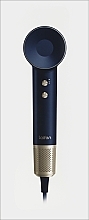 Фен для волос с ионизацией, синий - Laifen Swift Premium Platinum Blue — фото N2