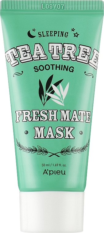 Нічна маска з чайним деревом - A'PIEU Fresh Mate TEA TREE Mask — фото N1