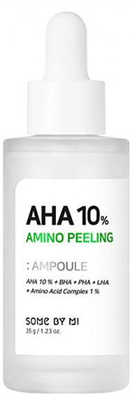 Кислотная пилинг-ампула с аминокислотами - Some By Mi AHA 10% Amino Peeling Ampoule