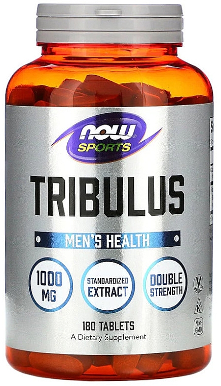 Таблетки для підвищення тестостерону "Трібулус" - Now Foods Tribulus 1000 mg — фото N1