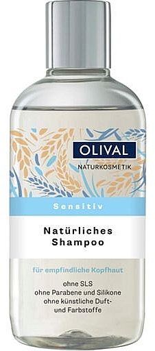 Натуральний шампунь для чутливої шкіри - Olival Natural Sensitive Shampoo — фото N1