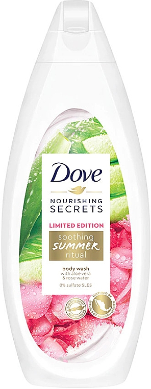 Гель для душу - Dove Nourishing Secrets Soothing Summer Ritual Body Wash — фото N1