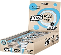 Парфумерія, косметика Протеїновий батончик - Weider Joe's Core Bar White Chocolate Coconut