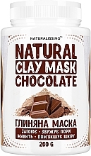 Глиняна маска з шоколадом для обличчя - Naturalissimo Clay Mask SPA Chocolate — фото N1