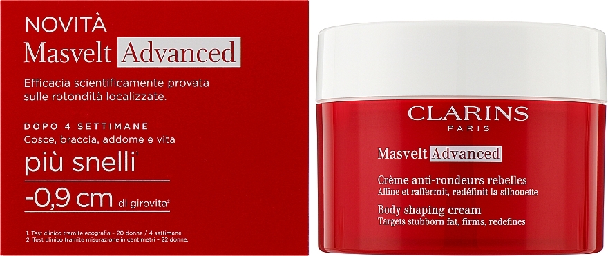 Крем для похудения - Clarins Masvelt Advanced Body Shaping Cream — фото N2