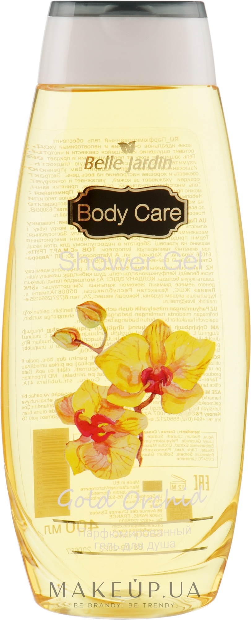 Гель для душа парфюмированный с экстрактом орхидеи - Belle Jardin Gold Orchid Shower Gel — фото 400ml