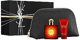 Духи, Парфюмерия, косметика Yves Saint Laurent Opium - Набор (edt/50ml + b/lot/50ml + pouch)