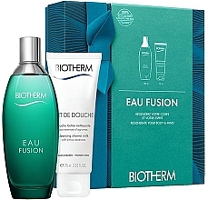 Духи, Парфюмерия, косметика Biotherm Eau Fusion - Набор (edt/100ml + sh/gel/75ml)