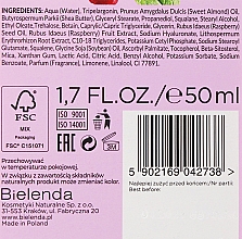Крем для лица с экстрактом малины - Bielenda Eco Sorbet Moisturizing & Soothing Face Cream — фото N3