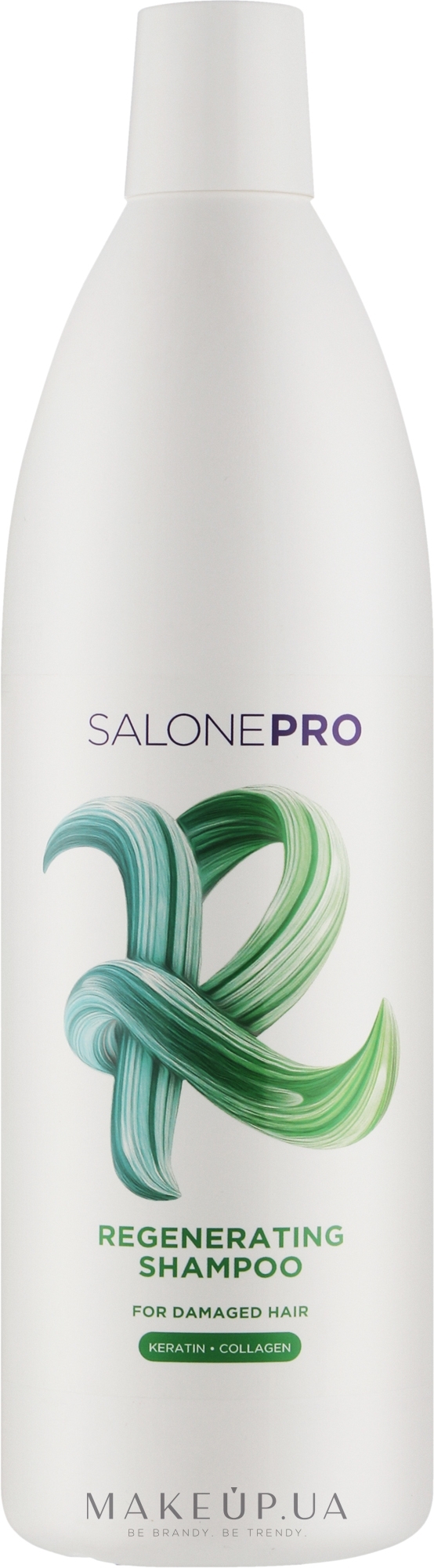 Восстанавливающий шампунь для поврежденных волос - Unic Salone Pro Regenerating Shampoo — фото 1000ml