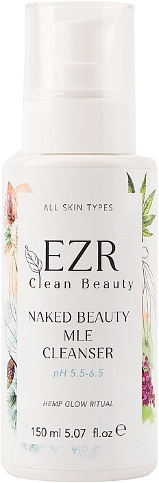 Ламелярний клінсер - EZR Clean Beauty Naked Beauty MLE Cleanser — фото N1