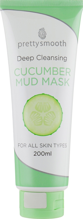 Грязьова маска для обличчя - Pretty Smooth Deep Cleansing Cucumber — фото N1