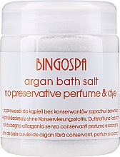 Духи, Парфюмерия, косметика Соль аргановая для спа-процедур - BingoSpa Argan Salt Bath