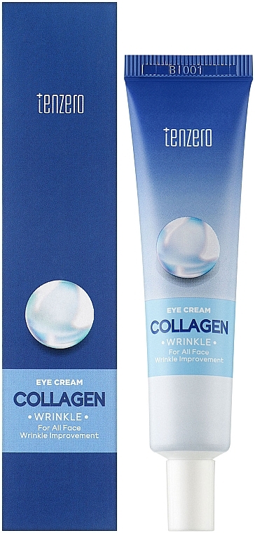 Крем для для кожи вокруг глаз с коллагеном - Tenzero Wrinkle Collagen Eye Cream — фото N2