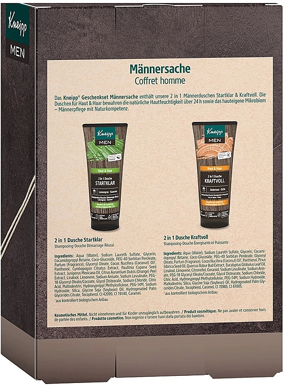 Набор - Kneipp Men Shower Duo (sh/gel/2x200ml) — фото N3