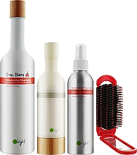 Парфумерія, косметика Набір - O'right (shm/400ml + b/lotion/180ml + h/lotion/180ml + comb + bag)