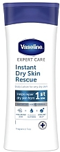 Увлажняющий лосьон для тела "Упругость" - Vaseline Expert Care Instant Dry Skin Rescue Body Lotion — фото N1