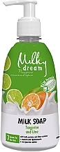 Жидкое мыло "Танжерин и лайм" - Milky Dream — фото N1